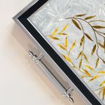 Casa si Gradina - Bucatarie si vesela - Ustensile bucatarie - Tavi servire - Tavă Aberto Design, sticlă, 50 x 29 x 3.5 cm, multicolor, 244KNG1366 - Infinity.ro