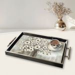 Casa si Gradina - Bucatarie si vesela - Ustensile bucatarie - Tavi servire - Tavă Aberto Design, sticlă, 50 x 29 x 3.5 cm, multicolor, 244KNG1384 - Infinity.ro