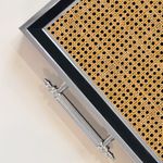 Casa si Gradina - Bucatarie si vesela - Ustensile bucatarie - Tavi servire - Tavă Aberto Design, sticlă, 50 x 29 x 3.5 cm, multicolor, 244KNG1396 - Infinity.ro