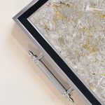 Casa si Gradina - Bucatarie si vesela - Ustensile bucatarie - Tavi servire - Tavă Aberto Design, sticlă, 50 x 29 x 3.5 cm, multicolor, 244KNG1417 - Infinity.ro