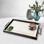 Casa si Gradina - Bucatarie si vesela - Ustensile bucatarie - Tavi servire - Tavă Aberto Design, sticlă, 50 x 29 x 3.5 cm, multicolor, 244KNG1416 - Infinity.ro