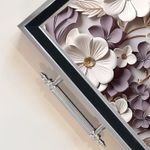 Casa si Gradina - Bucatarie si vesela - Ustensile bucatarie - Tavi servire - Tavă Aberto Design, sticlă, 50 x 29 x 3.5 cm, multicolor, 244KNG1399 - Infinity.ro