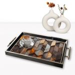Casa si Gradina - Bucatarie si vesela - Ustensile bucatarie - Tavi servire - Tavă Aberto Design, sticlă, 50 x 29 x 3.5 cm, multicolor, 244KNG1398 - Infinity.ro