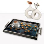 Casa si Gradina - Bucatarie si vesela - Ustensile bucatarie - Tavi servire - Tavă Aberto Design, sticlă, 50 x 29 x 3.5 cm, multicolor, 244KNG1420 - Infinity.ro