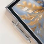 Casa si Gradina - Bucatarie si vesela - Ustensile bucatarie - Tavi servire - Tavă Aberto Design, sticlă, 50 x 29 x 3.5 cm, multicolor, 244KNG1422 - Infinity.ro