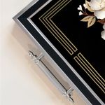 Casa si Gradina - Bucatarie si vesela - Ustensile bucatarie - Tavi servire - Tavă Aberto Design, sticlă, 50 x 29 x 3.5 cm, multicolor, 244KNG1430 - Infinity.ro