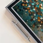 Casa si Gradina - Bucatarie si vesela - Ustensile bucatarie - Tavi servire - Tavă Aberto Design, sticlă, 50 x 29 x 3.5 cm, multicolor, 244KNG1434 - Infinity.ro