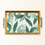 Casa si Gradina - Bucatarie si vesela - Ustensile bucatarie - Tavi servire - Tavă Aberto Design, sticlă, 50 x 29 x 3.5 cm, multicolor, 244KNG1445 - Infinity.ro