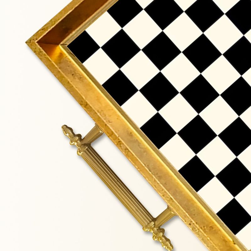 Casa si Gradina - Bucatarie si vesela - Ustensile bucatarie - Tavi servire - Tavă Aberto Design, sticlă, 50 x 29 x 3.5 cm, multicolor, 244KNG1450 - Infinity.ro