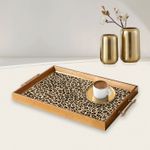 Casa si Gradina - Bucatarie si vesela - Ustensile bucatarie - Tavi servire - Tavă Aberto Design, sticlă, 50 x 29 x 3.5 cm, multicolor, 244KNG1492 - Infinity.ro