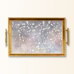 Casa si Gradina - Bucatarie si vesela - Ustensile bucatarie - Tavi servire - Tavă Aberto Design, sticlă, 50 x 29 x 3.5 cm, multicolor, 244KNG1484 - Infinity.ro