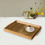 Casa si Gradina - Bucatarie si vesela - Ustensile bucatarie - Tavi servire - Tavă Aberto Design, sticlă, 50 x 29 x 3.5 cm, multicolor, 244KNG1500 - Infinity.ro