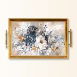 Casa si Gradina - Bucatarie si vesela - Ustensile bucatarie - Tavi servire - Tavă Aberto Design, sticlă, 50 x 29 x 3.5 cm, multicolor, 244KNG1519 - Infinity.ro