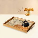 Casa si Gradina - Bucatarie si vesela - Ustensile bucatarie - Tavi servire - Tavă Aberto Design, sticlă, 50 x 29 x 3.5 cm, multicolor, 244KNG1574 - Infinity.ro