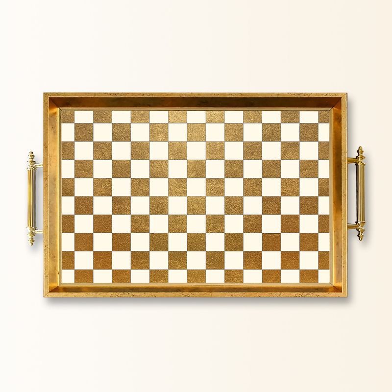Casa si Gradina - Bucatarie si vesela - Ustensile bucatarie - Tavi servire - Tavă Aberto Design, sticlă, 50 x 29 x 3.5 cm, multicolor, 244KNG1586 - Infinity.ro