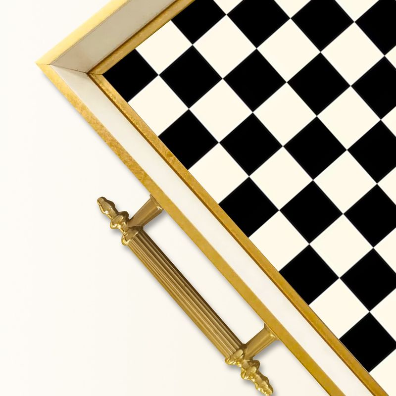 Casa si Gradina - Bucatarie si vesela - Ustensile bucatarie - Tavi servire - Tavă Aberto Design, sticlă, 50 x 29 x 3.5 cm, multicolor, 244KNG1621 - Infinity.ro