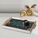 Casa si Gradina - Bucatarie si vesela - Ustensile bucatarie - Tavi servire - Tavă Aberto Design, sticlă, 50 x 29 x 3.5 cm, multicolor, 244KNG1641 - Infinity.ro