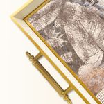 Casa si Gradina - Bucatarie si vesela - Ustensile bucatarie - Tavi servire - Tavă Aberto Design, sticlă, 50 x 29 x 3.5 cm, multicolor, 244KNG1701 - Infinity.ro