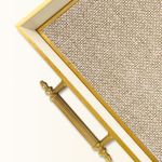 Casa si Gradina - Bucatarie si vesela - Ustensile bucatarie - Tavi servire - Tavă Aberto Design, sticlă, 50 x 29 x 3.5 cm, multicolor, 244KNG1705 - Infinity.ro