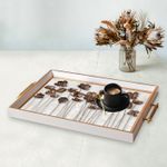 Casa si Gradina - Bucatarie si vesela - Ustensile bucatarie - Tavi servire - Tavă Aberto Design, sticlă, 50 x 29 x 3.5 cm, multicolor, 244KNG1703 - Infinity.ro
