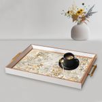 Casa si Gradina - Bucatarie si vesela - Ustensile bucatarie - Tavi servire - Tavă Aberto Design, sticlă, 50 x 29 x 3.5 cm, multicolor, 244KNG1721 - Infinity.ro