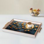 Casa si Gradina - Bucatarie si vesela - Ustensile bucatarie - Tavi servire - Tavă Aberto Design, sticlă, 50 x 29 x 3.5 cm, multicolor, 244KNG1762 - Infinity.ro