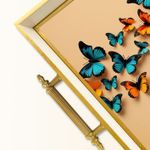 Casa si Gradina - Bucatarie si vesela - Ustensile bucatarie - Tavi servire - Tavă Aberto Design, sticlă, 50 x 29 x 3.5 cm, multicolor, 244KNG1771 - Infinity.ro
