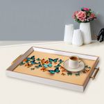 Casa si Gradina - Bucatarie si vesela - Ustensile bucatarie - Tavi servire - Tavă Aberto Design, sticlă, 50 x 29 x 3.5 cm, multicolor, 244KNG1771 - Infinity.ro