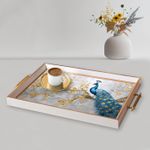 Casa si Gradina - Bucatarie si vesela - Ustensile bucatarie - Tavi servire - Tavă Aberto Design, sticlă, 50 x 29 x 3.5 cm, multicolor, 244KNG1763 - Infinity.ro