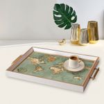 Casa si Gradina - Bucatarie si vesela - Ustensile bucatarie - Tavi servire - Tavă Aberto Design, sticlă, 50 x 29 x 3.5 cm, multicolor, 244KNG1779 - Infinity.ro