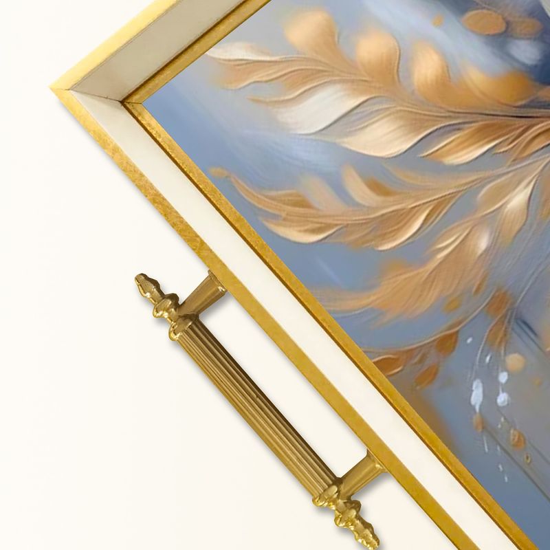 Casa si Gradina - Bucatarie si vesela - Ustensile bucatarie - Tavi servire - Tavă Aberto Design, sticlă, 50 x 29 x 3.5 cm, multicolor, 244KNG1764 - Infinity.ro
