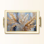 Casa si Gradina - Bucatarie si vesela - Ustensile bucatarie - Tavi servire - Tavă Aberto Design, sticlă, 50 x 29 x 3.5 cm, multicolor, 244KNG1764 - Infinity.ro