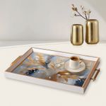Casa si Gradina - Bucatarie si vesela - Ustensile bucatarie - Tavi servire - Tavă Aberto Design, sticlă, 50 x 29 x 3.5 cm, multicolor, 244KNG1764 - Infinity.ro