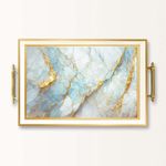 Casa si Gradina - Bucatarie si vesela - Ustensile bucatarie - Tavi servire - Tavă Aberto Design, sticlă, 50 x 29 x 3.5 cm, multicolor, 244KNG1863 - Infinity.ro