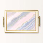 Casa si Gradina - Bucatarie si vesela - Ustensile bucatarie - Tavi servire - Tavă Aberto Design, sticlă, 50 x 29 x 3.5 cm, multicolor, 244KNG1856 - Infinity.ro