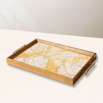 Casa si Gradina - Bucatarie si vesela - Ustensile bucatarie - Tavi servire - Tavă Aberto Design, sticlă, 50 x 29 x 3.5 cm, multicolor, 244KNG1905 - Infinity.ro