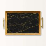 Casa si Gradina - Bucatarie si vesela - Ustensile bucatarie - Tavi servire - Tavă Aberto Design, sticlă, 50 x 29 x 3.5 cm, multicolor, 244KNG1919 - Infinity.ro