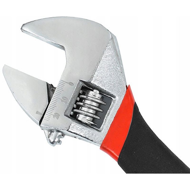 Casa si Gradina - Constructii - Scule de mana si unelte - Clesti si patenti - Cheie reglabila din CR-V cu deschidere pana in 25mm cu maner ergonomic de lungime de 200mm - Infinity.ro