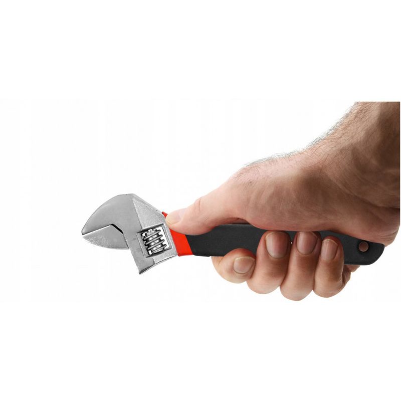 Casa si Gradina - Constructii - Scule de mana si unelte - Clesti si patenti - Cheie reglabila din CR-V cu deschidere pana in 25mm cu maner ergonomic de lungime de 200mm - Infinity.ro