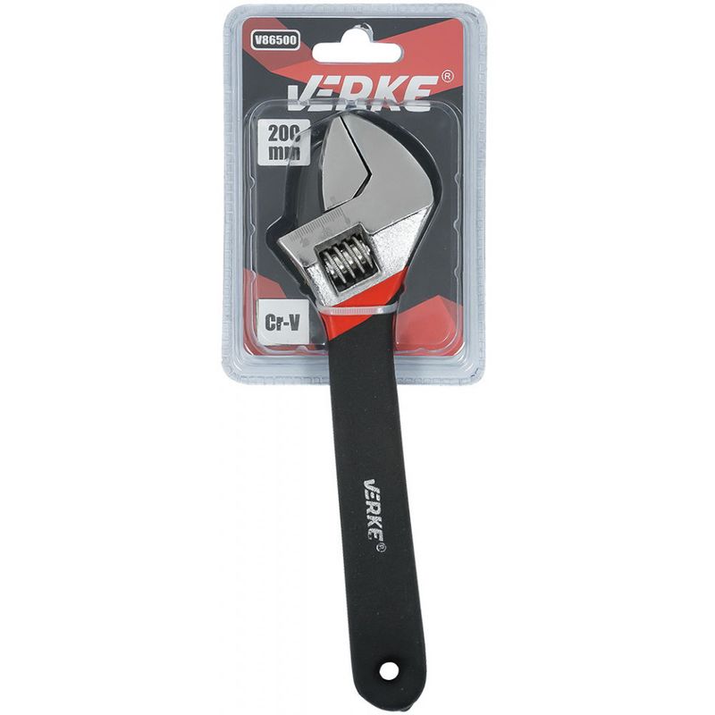 Casa si Gradina - Constructii - Scule de mana si unelte - Clesti si patenti - Cheie reglabila din CR-V cu deschidere pana in 25mm cu maner ergonomic de lungime de 200mm - Infinity.ro