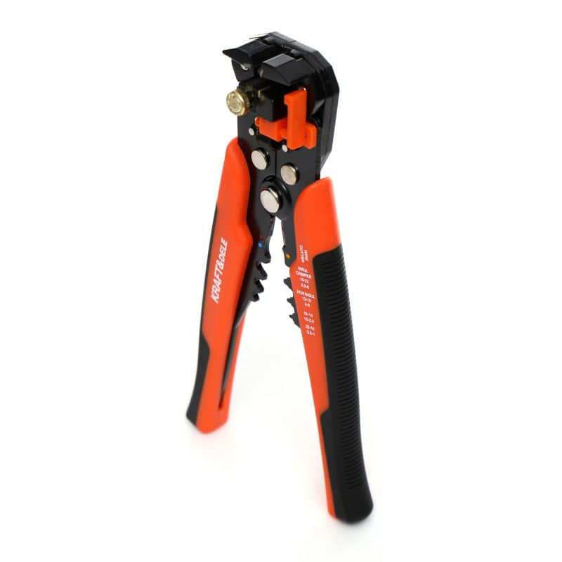 Casa si Gradina - Constructii - Scule de mana si unelte - Clesti si patenti - Set de cleste dezizolat cabluri electrice cu pini KD10543 KraftDele - Infinity.ro