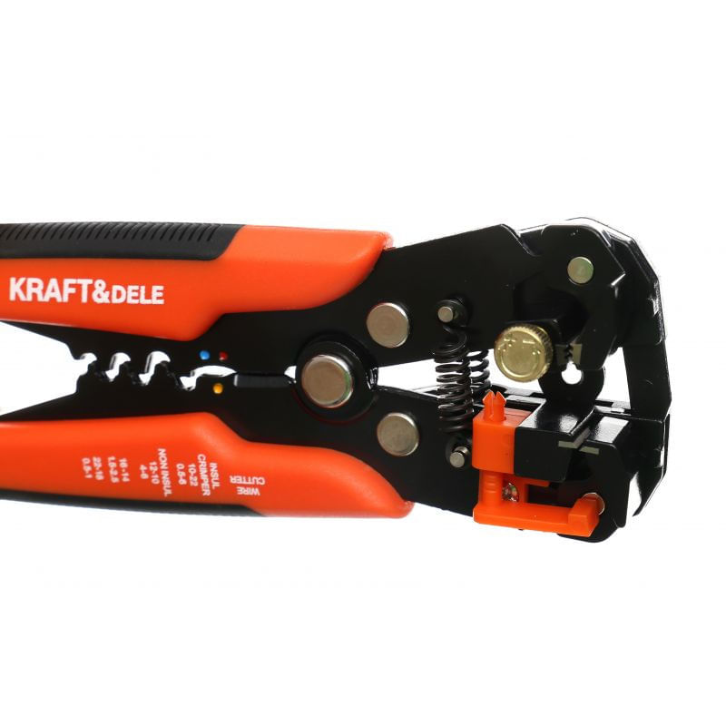 Casa si Gradina - Constructii - Scule de mana si unelte - Clesti si patenti - Set de cleste dezizolat cabluri electrice cu pini KD10543 KraftDele - Infinity.ro