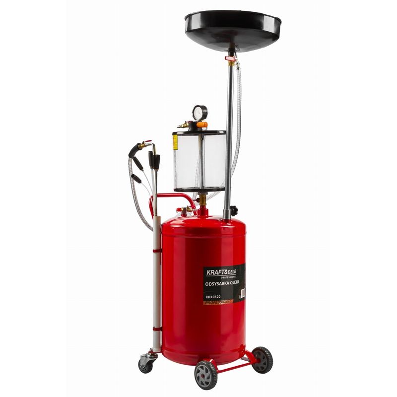 Casa si Gradina - Constructii - Scule profesionale - Scule pneumatice - Recuperator ulei gravitational si prin absorbtie pneumatic 80L KD10520 - Infinity.ro