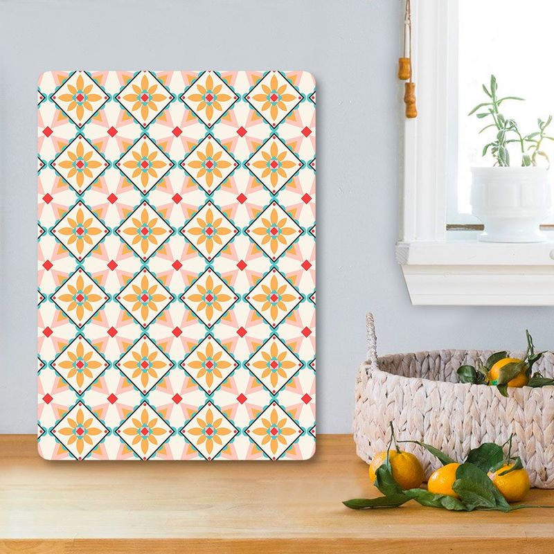 Casa si Gradina - Bucatarie si vesela - Ustensile bucatarie - Tocatoare de bucatarie - Tocător Hermia, sticlă, 20 x 30 cm, multicolor, 400FLR1203 - Infinity.ro