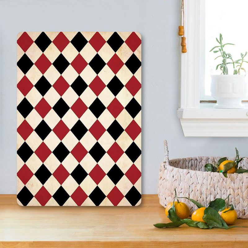 Casa si Gradina - Bucatarie si vesela - Ustensile bucatarie - Tocatoare de bucatarie - Tocător Hermia, sticlă, 20 x 30 cm, multicolor, 400FLR1242 - Infinity.ro