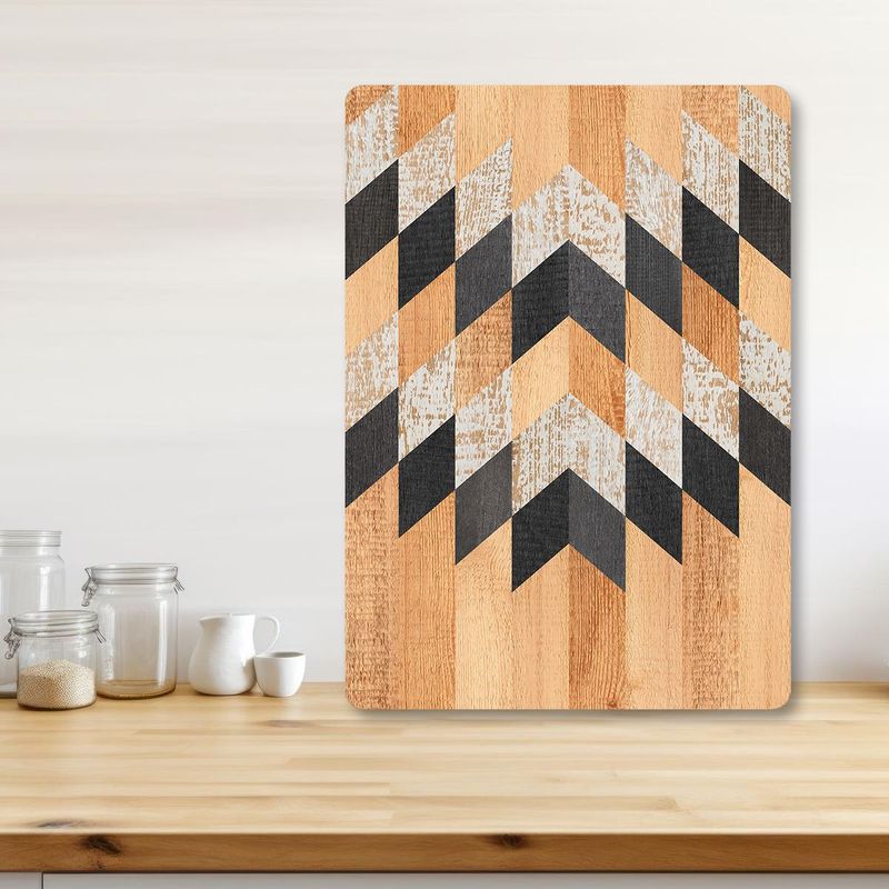 Casa si Gradina - Bucatarie si vesela - Ustensile bucatarie - Tocatoare de bucatarie - Tocător Hermia, sticlă, 20 x 30 cm, multicolor, 400FLR1476 - Infinity.ro