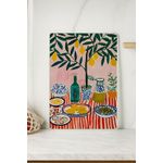 Casa si Gradina - Bucatarie si vesela - Ustensile bucatarie - Tocatoare de bucatarie - Tocător Hermia, sticlă, 20 x 30 cm, multicolor, 729BNT1105 - Infinity.ro