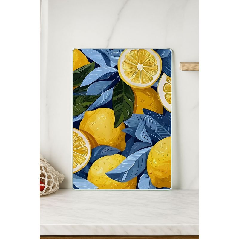 Casa si Gradina - Bucatarie si vesela - Ustensile bucatarie - Tocatoare de bucatarie - Tocător Hermia, sticlă, 20 x 30 cm, multicolor, 729BNT1158 - Infinity.ro