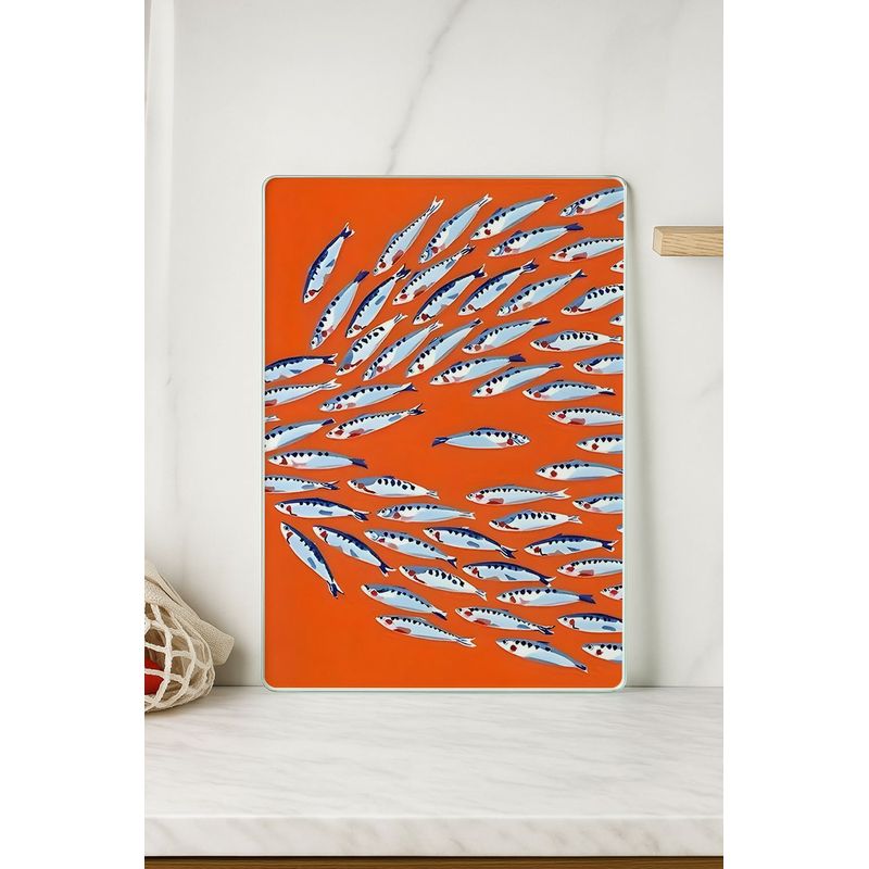 Casa si Gradina - Bucatarie si vesela - Ustensile bucatarie - Tocatoare de bucatarie - Tocător Hermia, sticlă, 20 x 30 cm, multicolor, 729BNT1166 - Infinity.ro