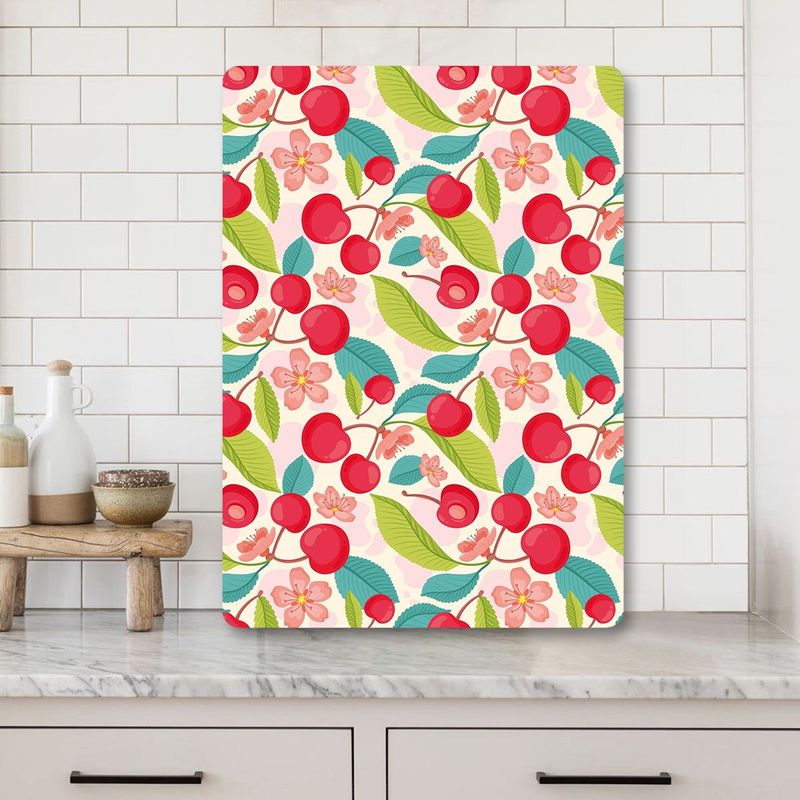 Casa si Gradina - Bucatarie si vesela - Ustensile bucatarie - Tocatoare de bucatarie - Tocător Hermia, sticlă, 30 x 40 cm, multicolor, 400FLR1310 - Infinity.ro